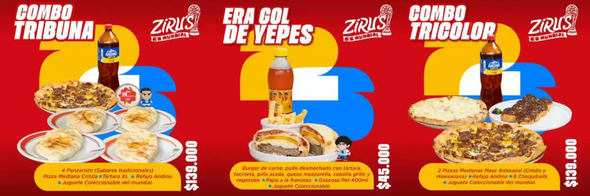 Zirus Pizza (válido hasta 2-08)