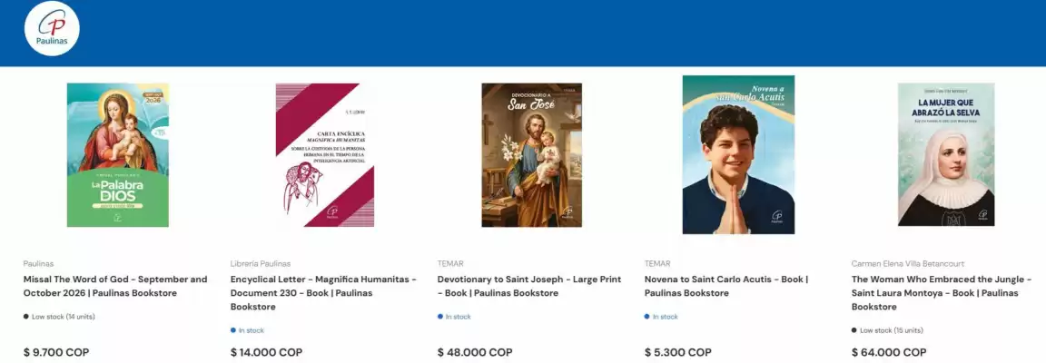 Librerías Paulinas (válido hasta 11-08)