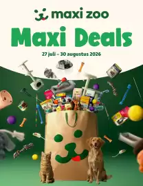 Maxi Zoo folder Pagina 1