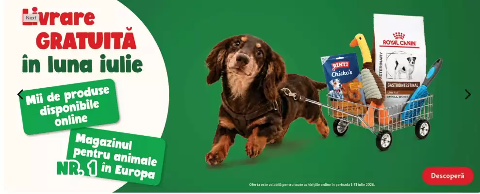 Catalog Fressnapf (valid până la 31-07)
