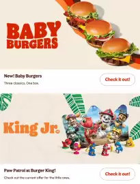 Magazine Burger King Pagină 1