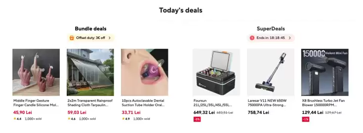 Catalog AliExpress Pagină 1