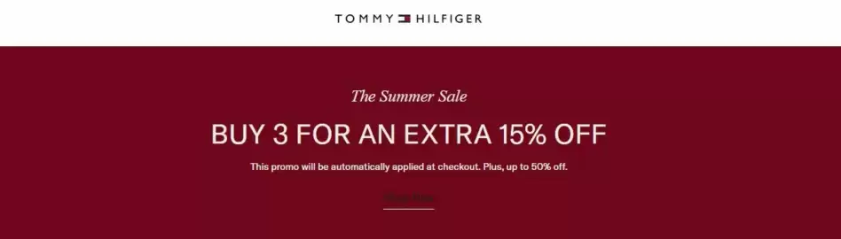 Tommy Hilfiger leták týden 30 Strana 1