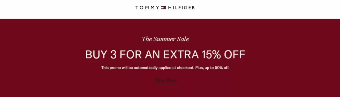 Tommy Hilfiger leták (platné do 29-07)