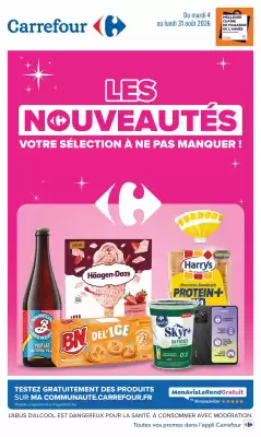 Catalogue Carrefour Drive (valable jusqu'au 31-08)