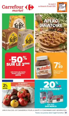 Carrefour Market (valable jusqu'au 16-08)