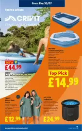 Lidl leaflet week 31 Page 19