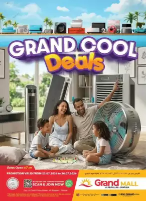 Grand Mall Sharjah catalogue (valid until 26-07)