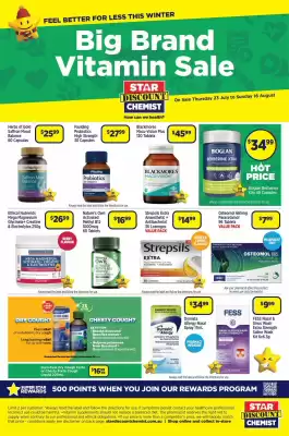 Star Discount Chemist (valid until 16-08)