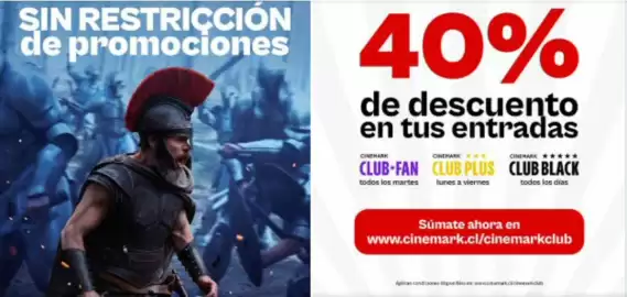 Catálogo Cinemark Página 1