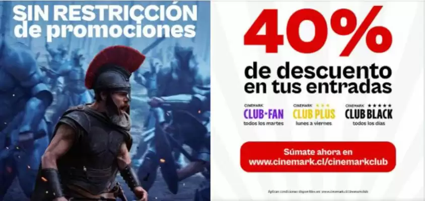 Cinemark (válido hasta 8-08)