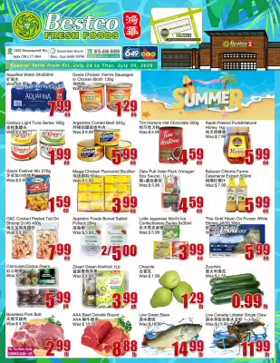 Bestco Food Mart flyer (valid until 30-07)