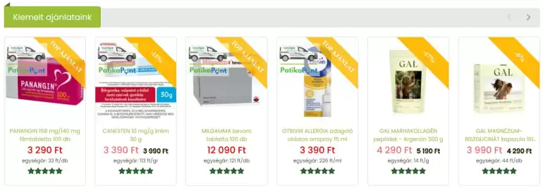 Patika24 akciós újság Oldal 1