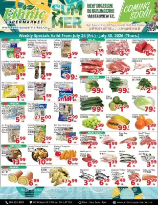 Ethnic Supermarket flyer (valid until 30-07)
