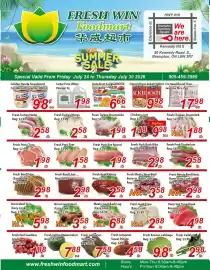 Fresh Win Foodmart flyer week 30 Page 1