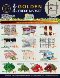 Golden Fresh Market flyer week 30 Page 1