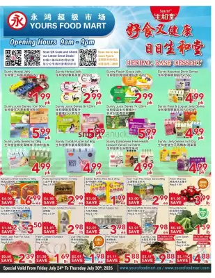 Yours Food Mart (valid until 30-07)