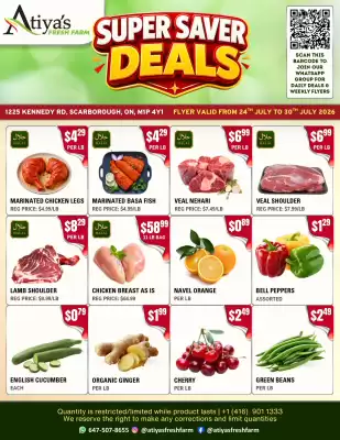 Atiya's Fresh Farm (valid until 30-07)