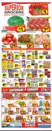 Superior Grocers weekly ad week 30 Page 1