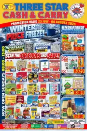 Three Star Cash and Carry catalogue Page 1