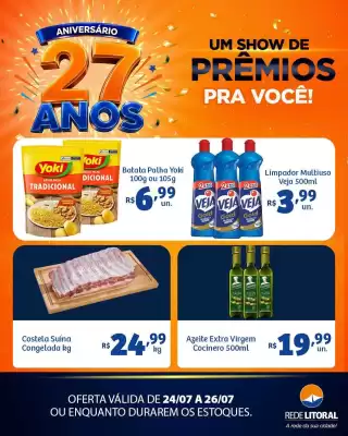 Rede Litoral de (válido até 26-07)