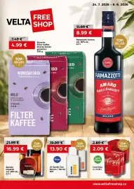 VELTA Free Shop Prospekt Seite 1