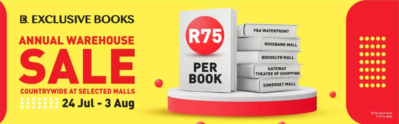 Exclusive Books (valid until 3-08)