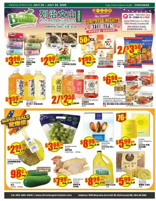 Btrust Supermarket flyer (valid until 30-07)