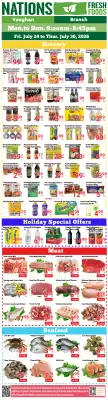 Nations Fresh Foods flyer