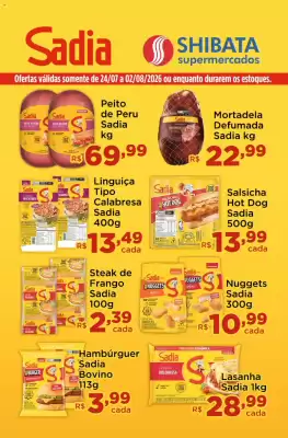 Folheto Shibata Supermercados (válido até 2-08)