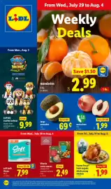 Lidl weekly ad week 31 Page 1