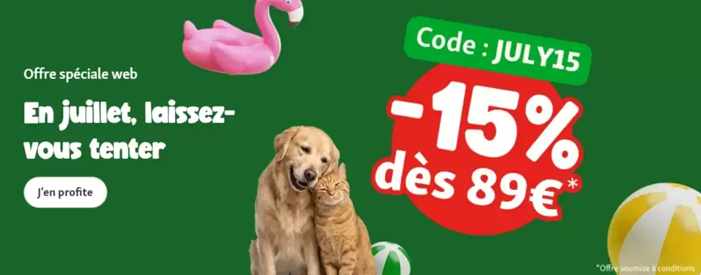Maxi Zoo (valable jusqu'au 30-07)