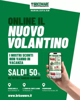 Volantino Bricoware (valido fino al 16-08)