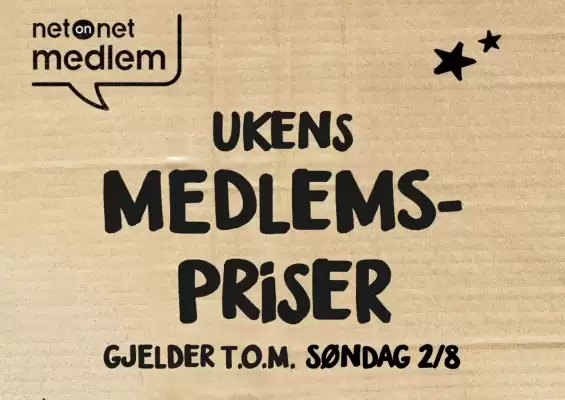 NetOnNet (gyldig til 30-07)
