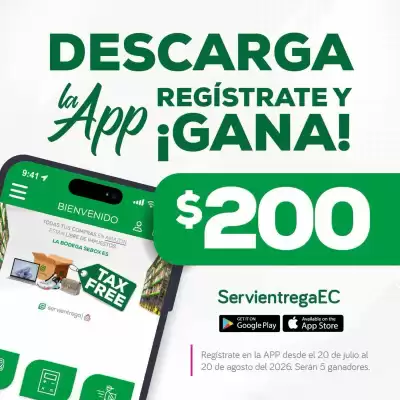 Servientrega (válido hasta 22-08)
