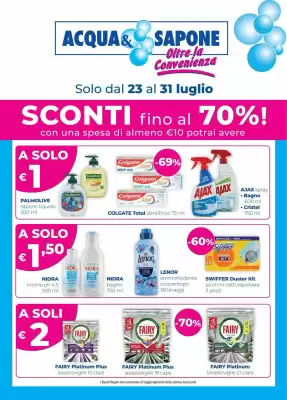 Volantino Acqua & Sapone