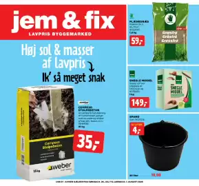 Jem & fix tilbudsavis uge 31 Side 1