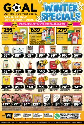Goal Supermarket catalogue (valid until 8-08)