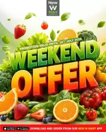 New W Mart leaflet Page 1