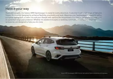 Subaru catalogue Page 29