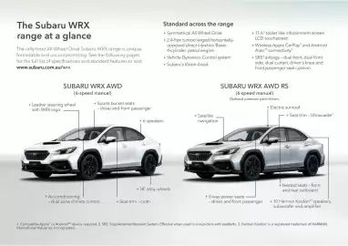 Subaru catalogue Page 46