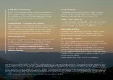 Subaru catalogue Page 61