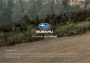 Subaru catalogue Page 64