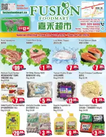 Fusion Supermarket flyer week 30 Page 1