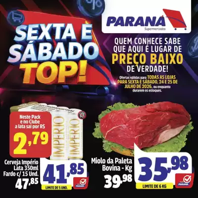 Folheto Supermercado Paraná (válido até 25-07)