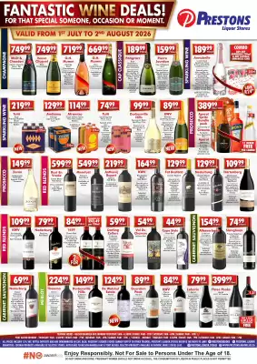 Prestons catalogue (valid until 2-08)