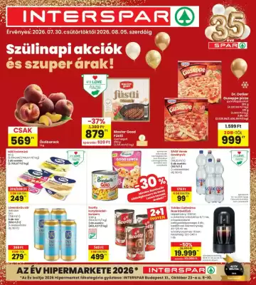 Interspar akciós újság