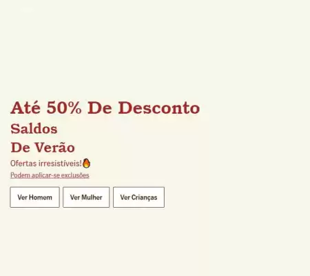 Timberland (válido até 9-08)