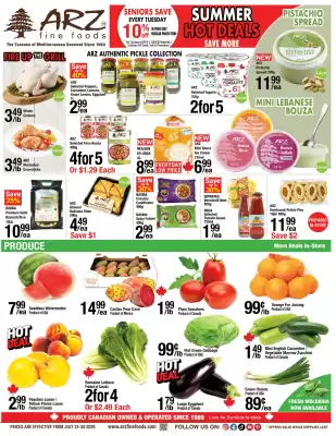 Arz Fine Foods (valid until 30-07)