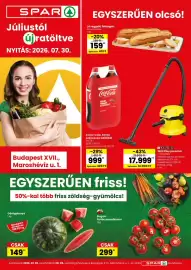 Spar akciós újság hét 31 Oldal 1